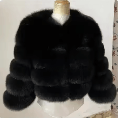 PlushWarm™ Winterjas van imitatiebont