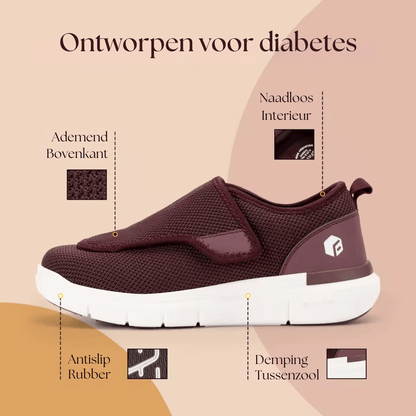 CareStride™ Brede Diabetische Schoenen