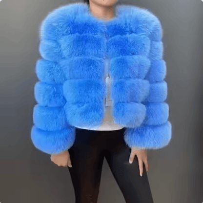 PlushWarm™ Winterjas van imitatiebont